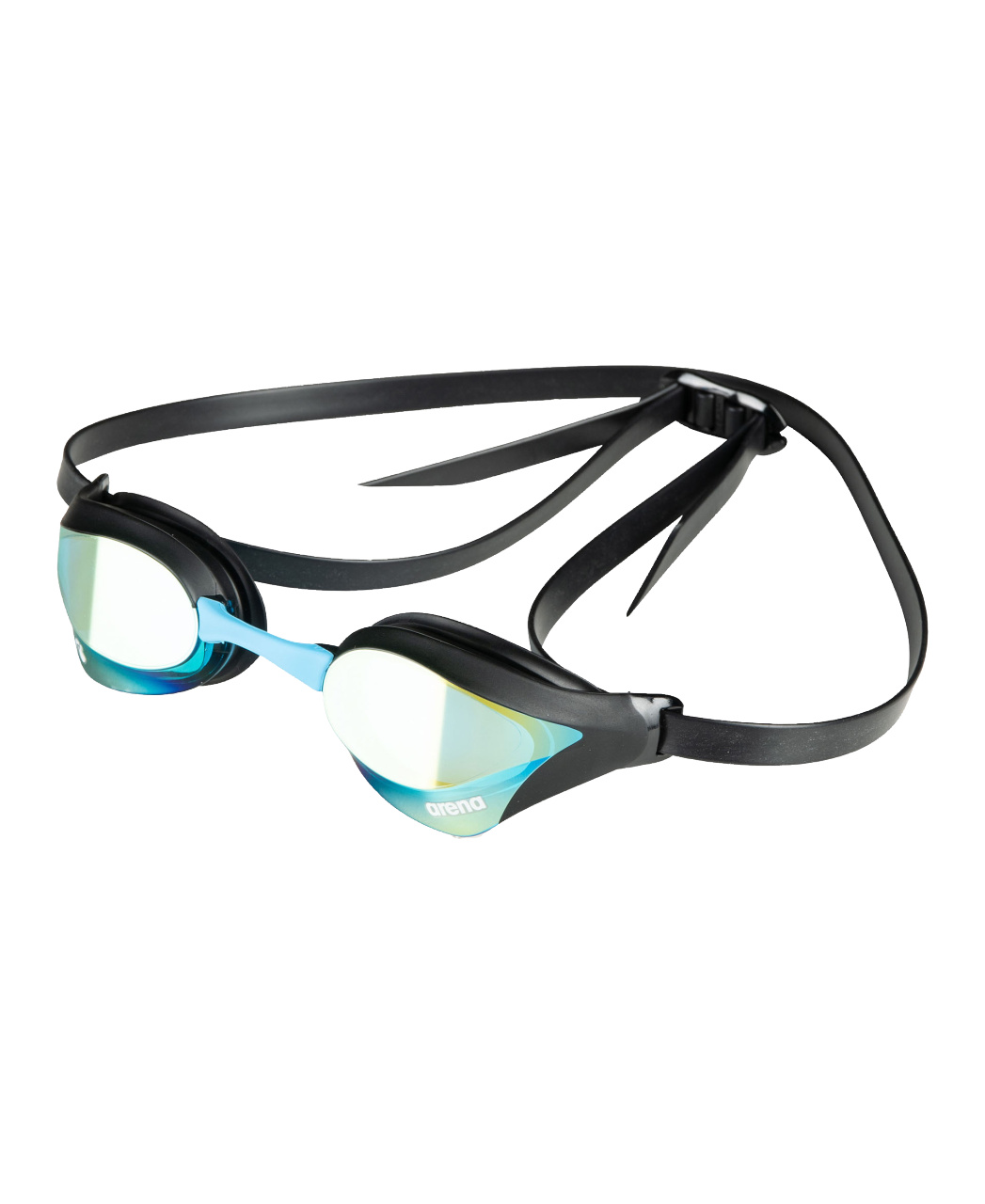 NEW COBRA CORE SWIPE MIRROR / AQUA-BLACK
