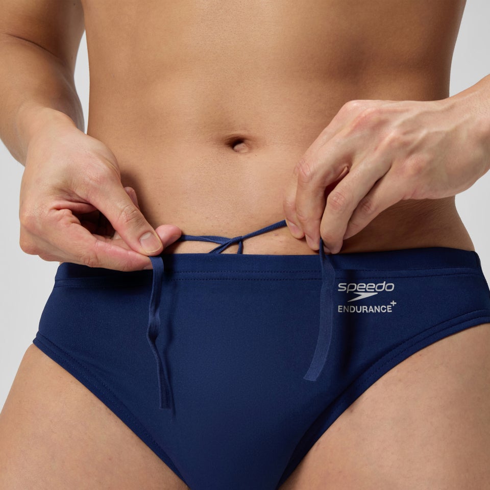 SPEEDO - SLIP UOMO DA ALLENAMENTO SOLID BRIEF TINTA UNITA - BLU - immagine 5