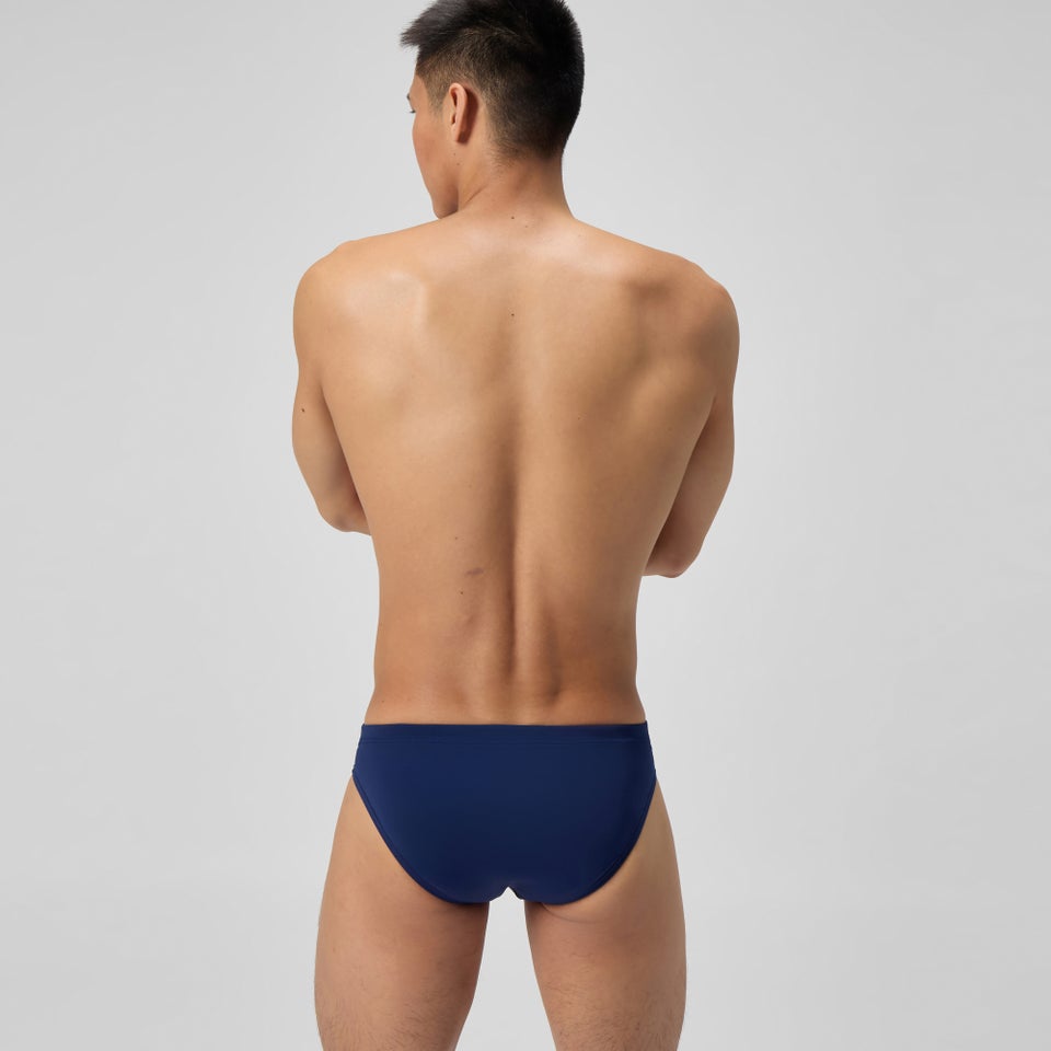 SPEEDO - SLIP UOMO DA ALLENAMENTO SOLID BRIEF TINTA UNITA - BLU - immagine 3