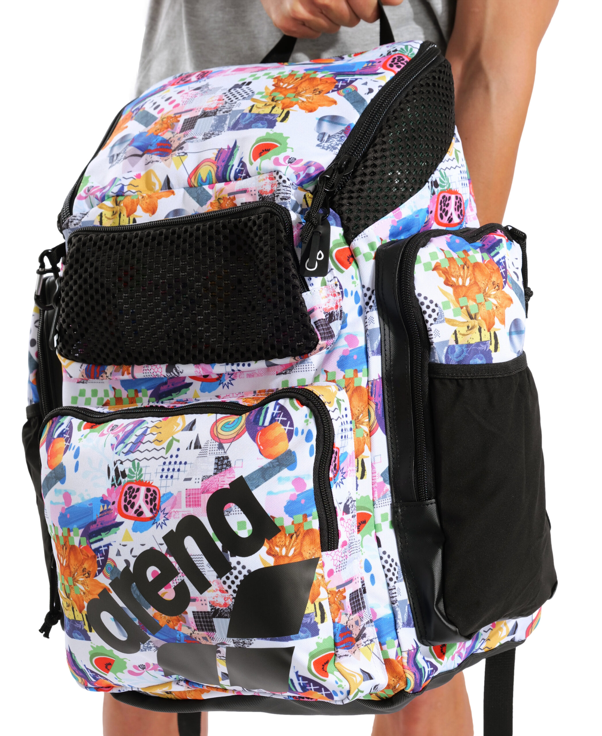 ARENA ONE GO BACKPACK 45L STAMPATO - COLLAGE - NEW COLOR - PROMOZIONE 20% RISPARMI € 16,00 - immagine 2