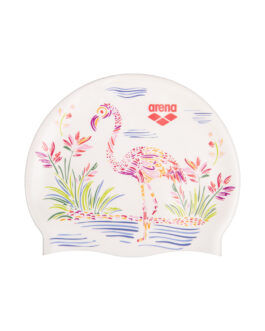 CUFFIA PISCINA ARENA SILICONE – FLAMINGO –