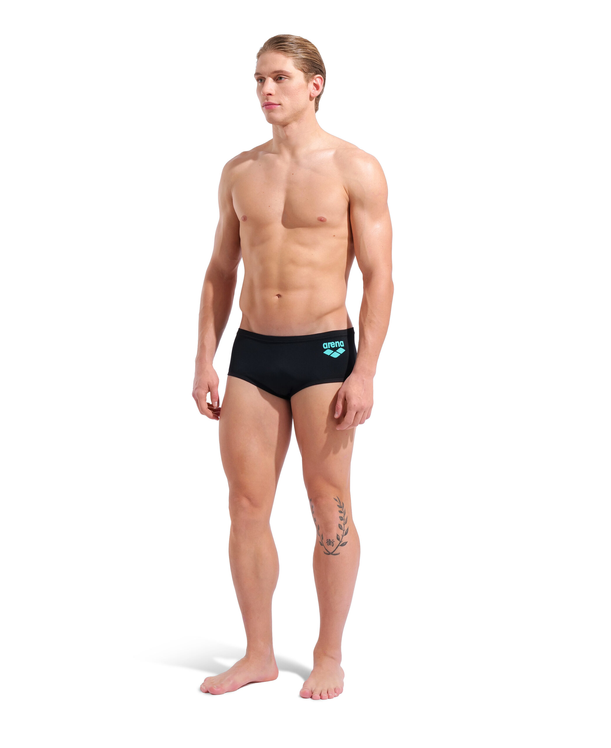 SHORT A VITA BASSA ARENA ONE BIGLOGO / BLACK/BLACK - NEW COLOR - immagine 3