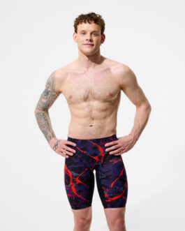 SPEEDO -Fastskin LZR Pure Valor 2.0 – VITA ALTA – NERO/ROSSO – NEW COLOR –