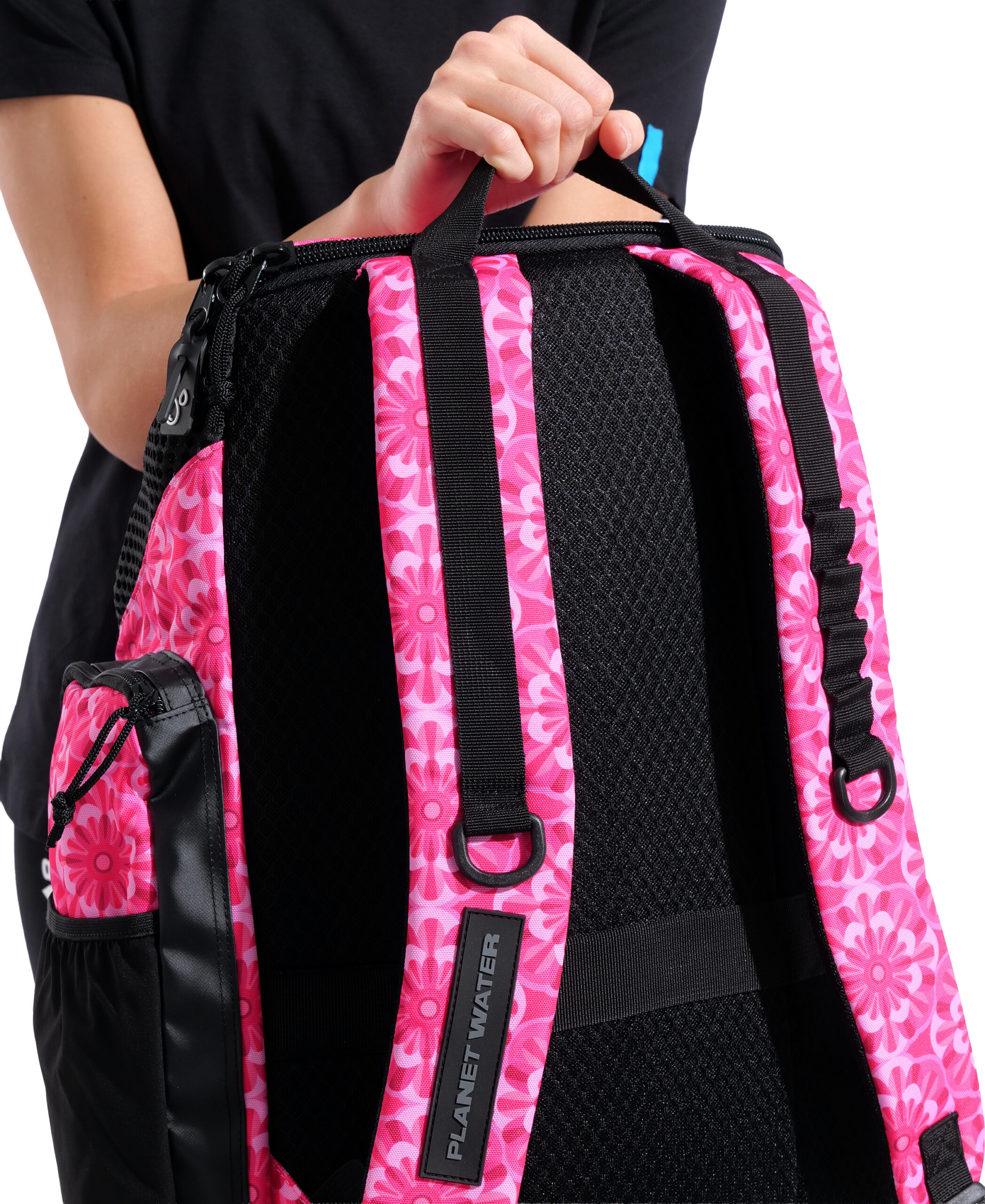 ARENA ONE GO BACKPACK 45L STAMPATO - FLORAL PINK - NOVITA' - EDIZIONE LIMITATA - PROMOZIONE 15% RISPARMI € 12,00 - immagine 3