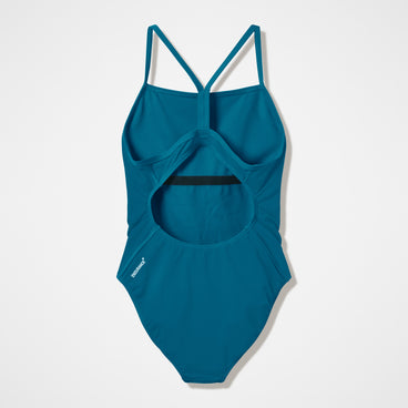 SPEEDO - Costume da bagno da donna Endurance+ Logo Thinstrap - VERDE - immagine 6