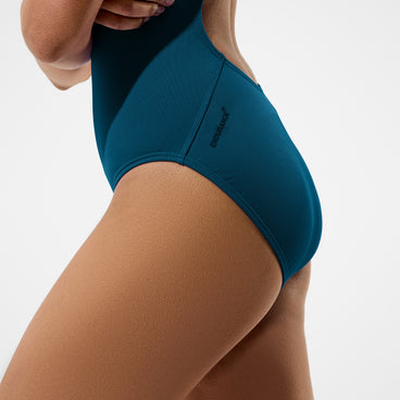 SPEEDO - Costume da bagno da donna Endurance+ Logo Thinstrap - VERDE - immagine 8